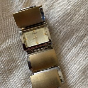 Fossil Womens Watch Gold and Silver